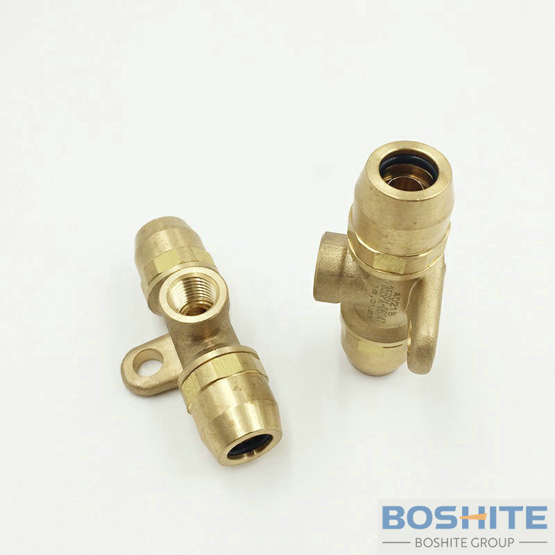 BST Push In Couplings Tee Equal 12X1.5MM Female Middle