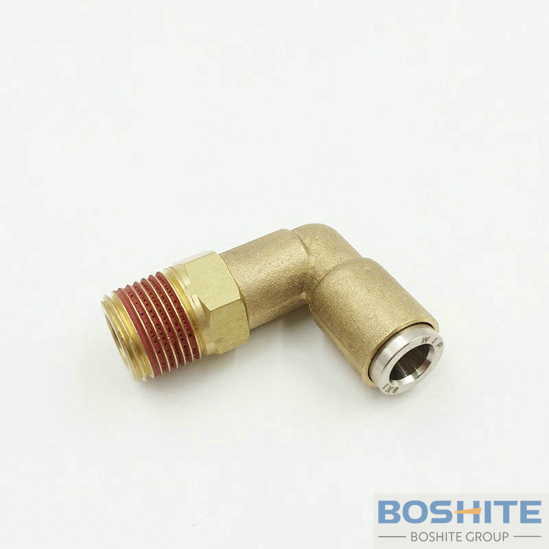 DOT Push In Couplings Elbow  Tube 8x1MM Thread NPT38