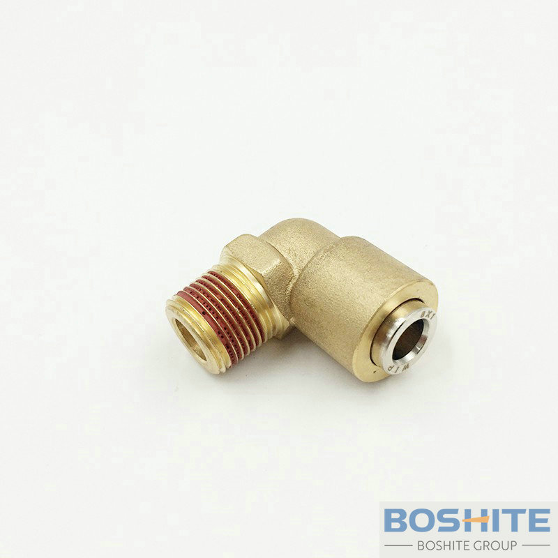 DOT Push In Couplings Elbow  Tube 8x1MM Thread NPT38