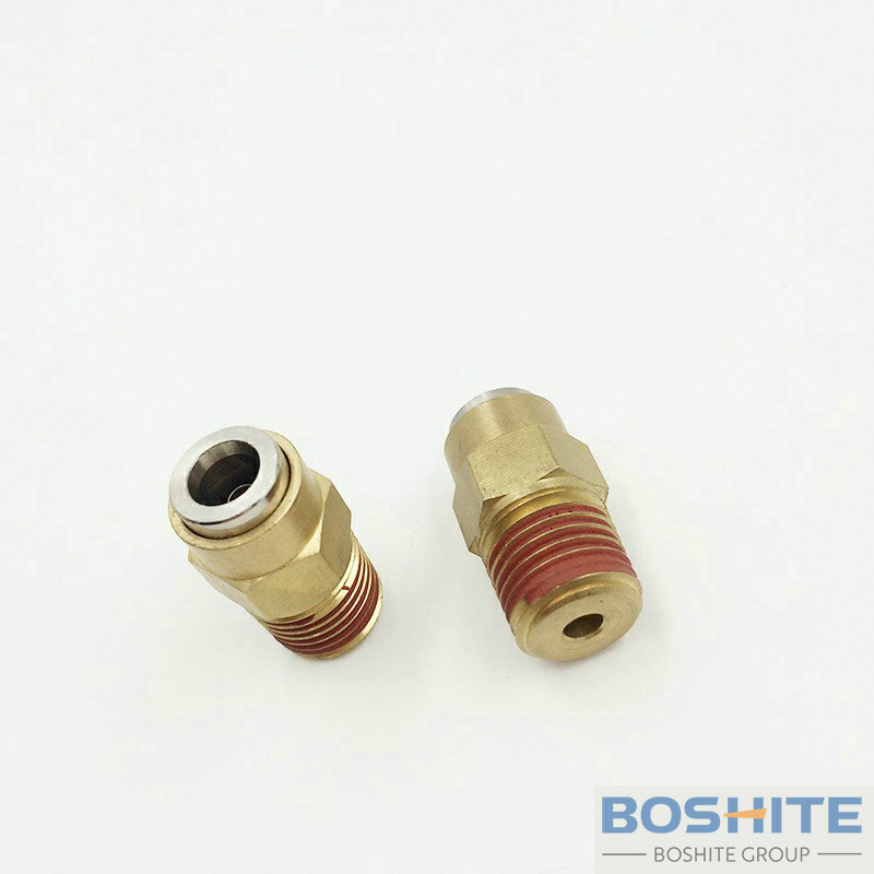 DOT Push in Couplings Straight Tube 6X1MM Thread NPT14