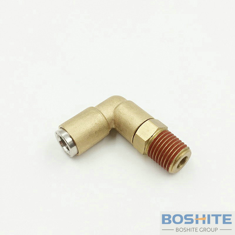 DOT Push In Couplings Swivel Elbow  Tube 8x1MM Thread NPT14