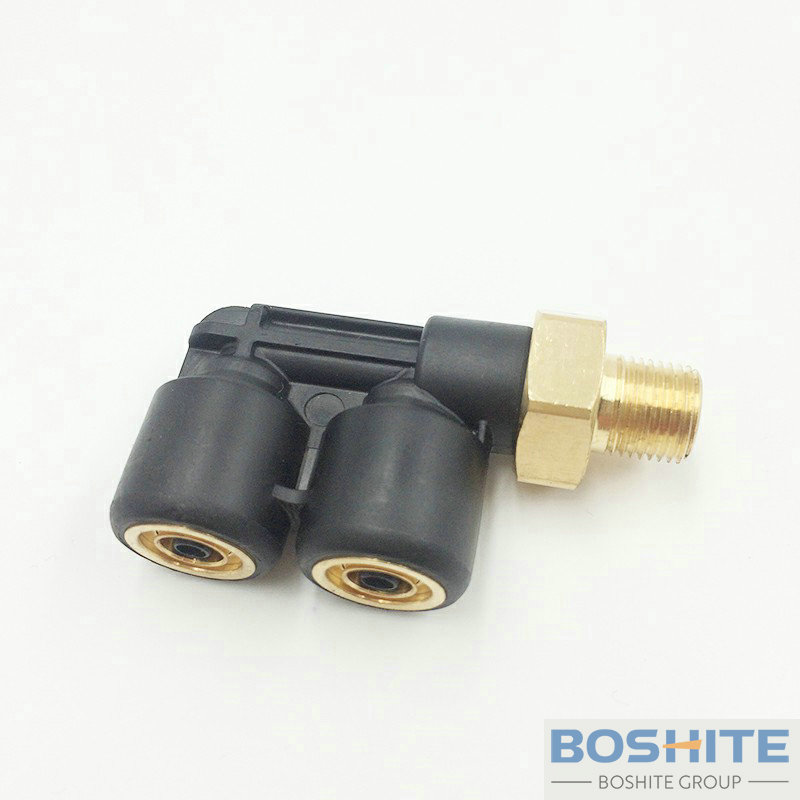 Plastic Brass Push In Couplings F Type 14x2 Thread M10X1.5