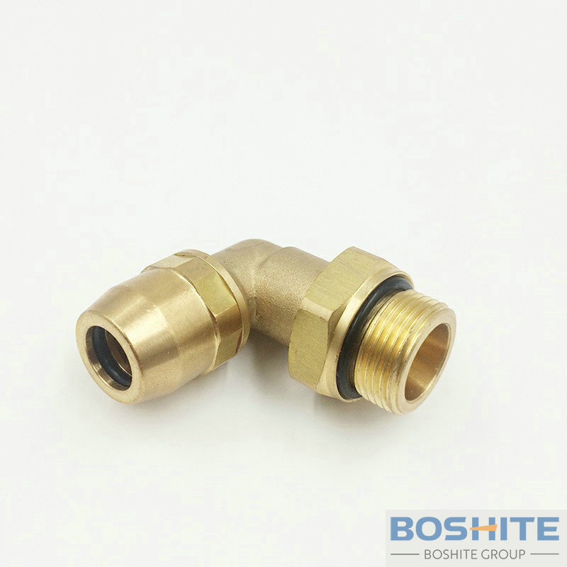 BST Push In Couplings Swivel Elbow 14X2 Male Thread M22X1.5